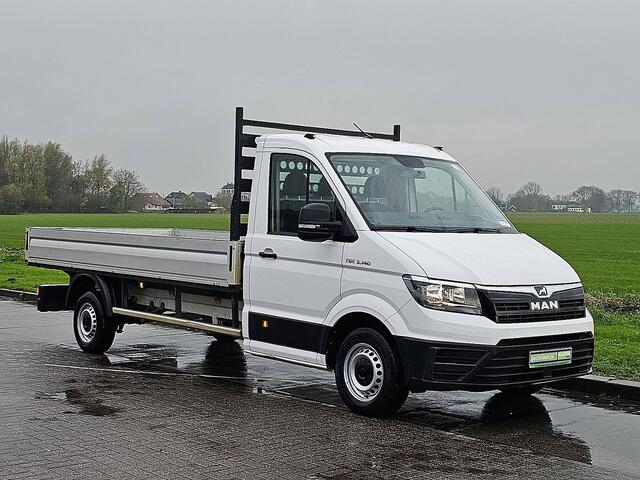 MAN TGE 35 2.0 L3 Open-Laadbak Trekhaak Airco 3-Zits Navi 140Pk Euro6!