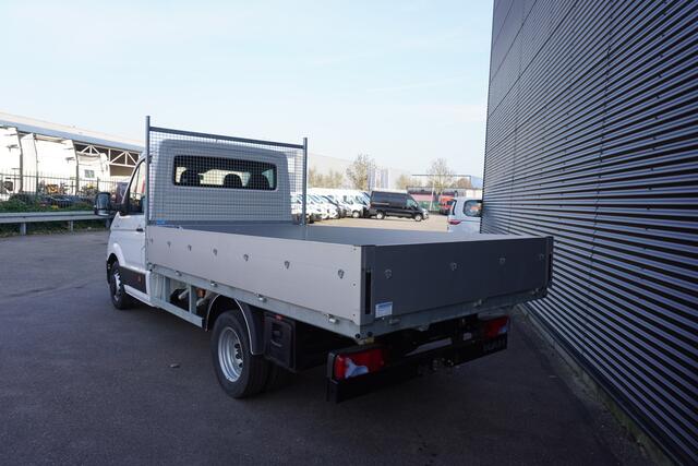 MAN TGE 5.180 dubbellucht 180pk open laadbak Trekhaak Standkachel Cruise control 3-Zits Euro6