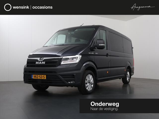 MAN TGE 35 | 2.0 TDI 177 PK AUT. | 4X4 | DUBBEL CABINE | LUCHTVERING | STOEL/STUURWIEL VERWARMING | CAMERA | ALARM | CLIMATE CONTROL | LED LAMPEN | METALLIC | CARPLAY | ANDROID AUTO | 5-ZITS | NL AUTO | VOL IN OPTIES
