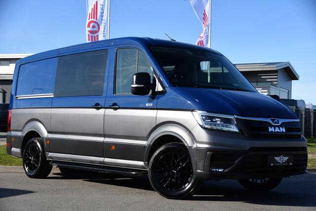 MAN TGE 3.180 35 2.0 L3H2 4x4 DC Cruise, Camera, Carplay, LED, Voorruit verwarming, Multimedia, 177pk, Automaat, Uniek!