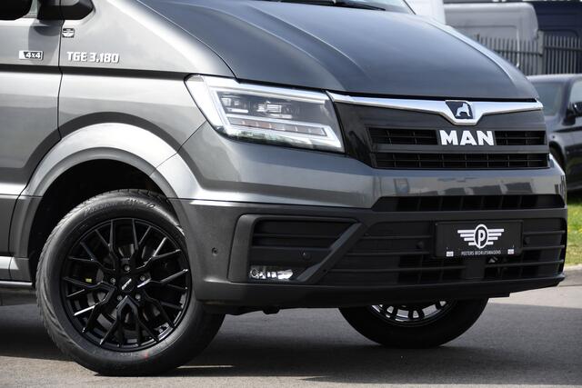 MAN TGE 3.180 35 2.0 L3H3 4x4 PB Edition Adaptieve Cruise, Camera, Cruise, LED, Stoelverwarming, SPER, 177pk, Automaat, Trekhaak, Uniek!