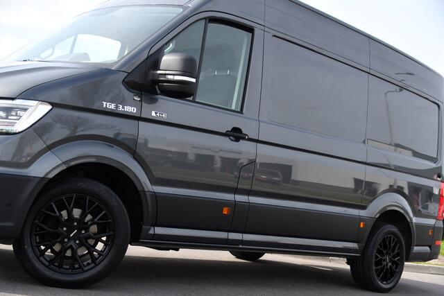 MAN TGE 3.180 35 2.0 L3H3 4x4 PB Edition Adaptieve Cruise, Camera, Cruise, LED, Stoelverwarming, SPER, 177pk, Automaat, Trekhaak, Uniek!