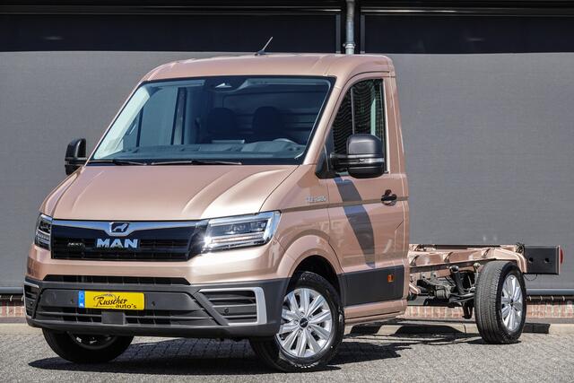 MAN TGE 35 | 177Pk Aut. | 3.180 | L3 | Chassis-Cabine | Next Level Edition | Achteruitrijcamera | 17'' | Pale Copper Metallic