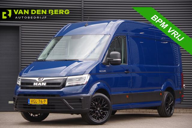 MAN TGE 3.140 35 2.0 140PK AUT. LED, TREKHAAK, LEDER, CAMERA, NAVI, CRUISE, AIRCO, PARKEERSENSOREN, NL AUTO, NAP