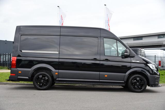 MAN TGE 3.180 35 2.0 L3H3 Black Edition Full Options! Adaptieve Cruise, Camera, Carplay, LED, Dodehoek, 177pk, Trekhaak, Clima, Stoelverwarming, Automaat, Uniek!