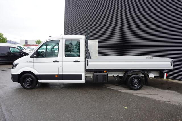 MAN TGE 180pk Automaat Open laadbak Dubbele cabine Apple Carplay Trekhaak Cruise control Stoelverwarming Pick-up