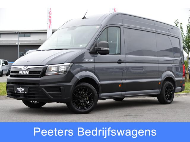 MAN TGE 3.140 35 2.0 L3H3 PB Edition Camera, Carplay, Airco, Multimedia, 140pk, Automaat, 3 Zits, Uniek!