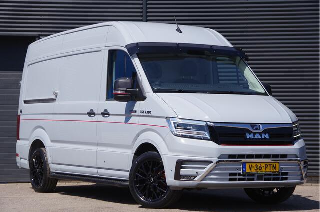MAN TGE 3.180 35 2.0 L3H3(L2H2) INDIVIDUAL LION S! AUT. LED, TREKHAAK, STOELVERWARMING, STUURVERWARMING, CAMERA, NAVI, CRUISE, CLIMA, PARKEERSENSOREN