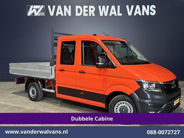 MAN TGE 2.0 177pk Pick Up Dubbele Cabine 3500kg Trekhaak Open Laadbak Euro6 Airco | 6-Zits | Camera | Navigatie | Apple Carplay Android Auto, Cruisecontrol, Chauffeursstoel