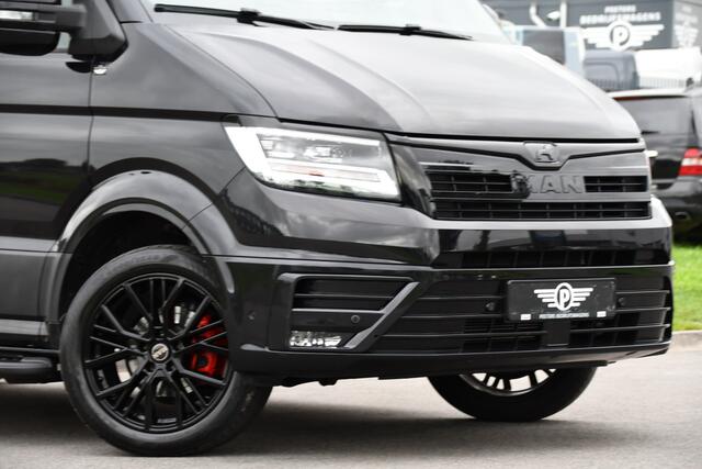 MAN TGE 3.180 35 2.0 L3H3 Black Edition Full Options! Adaptieve Cruise, Camera, Carplay, LED, 2 x Schuifdeur, Leder, Clima, Stoelverwarming, Automaat, 177pk, Uniek!