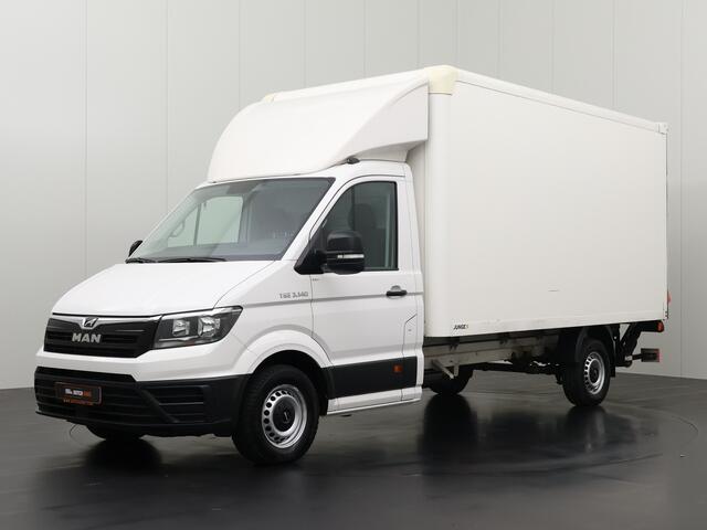 MAN TGE 140PK Bakwagen+Laadklep. | Dakspoiler | Multimedia | Camera | Airco | 3-Zits