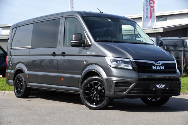 MAN TGE 3.180 35 2.0 L3H2 DC PB Edition Camera, Cruise, Carplay, LED, 177pk, Automaat, Sensoren, Multimedia, Uniek!
