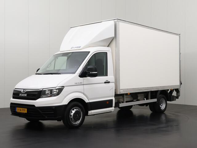 MAN TGE 2.0TDI 160PK DSG Automaat Bakwagen+Laadklep | Navigatie | Multimedia | Dakpoiler | 3-Zits