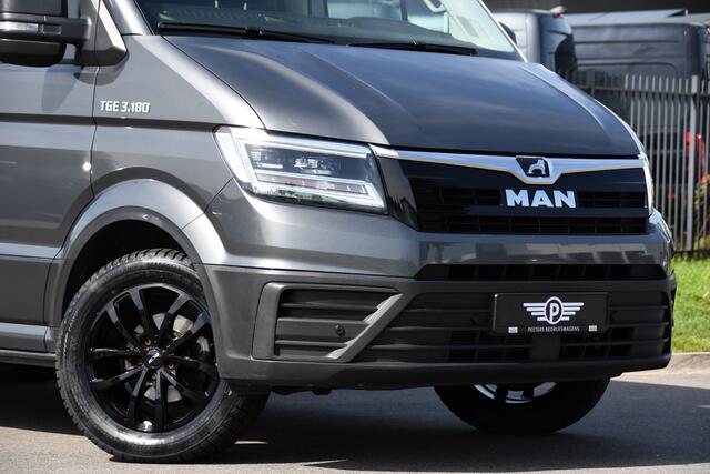 MAN TGE 3.180 35 2.0 L3H2 DC PB Edition Camera, Cruise, Carplay, LED, 177pk, Automaat, Sensoren, Multimedia, Uniek!