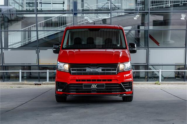 MAN TGE 35 2.0 L3H2 DSG | ACC | Standkachel | CarPlay | Navigatie | Camera | MF Stuur | Sortimo | DAB | Stoelverwarming | Nieuwe APK