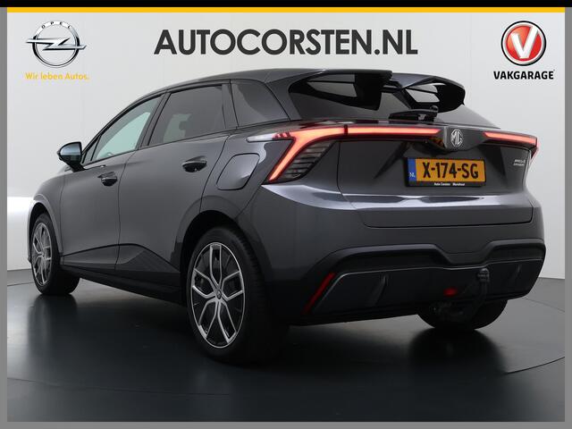 MG 4 MG4 Electric Trophy Extended Range 77kWh Warmtepomp Trekhaak SOH 95% Adap.Cruise Navi 360°Camera Apple Carplay Android Auto Elek.Stoel+Verwarming Pdc Led Privacy Glas Isofix DAB Bluetooth Dodehoek detector File assistent Rijstrooksensor Wifi 1e Eigenaar O
