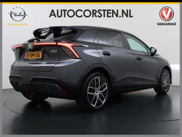 MG 4 MG4 Electric Trophy Extended Range 77kWh Warmtepomp Trekhaak SOH 95% Adap.Cruise Navi 360°Camera Apple Carplay Android Auto Elek.Stoel+Verwarming Pdc Led Privacy Glas Isofix DAB Bluetooth Dodehoek detector File assistent Rijstrooksensor Wifi 1e Eigenaar O