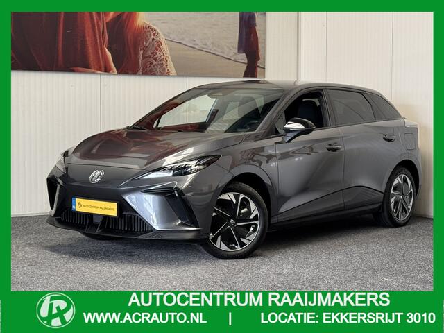 MG 4 MG4 ELECTRIC 204 PK NAVIGATIE ADAPTIVE CRUISE CONTROL APPLE CARPLAY/ANDROID 360 CAMERA STOEL EN STUURVERWARMING DODEHOEKSENSOREN RIJSTROOKSENSOREN KEYLESS GO ZEER MOOI !!