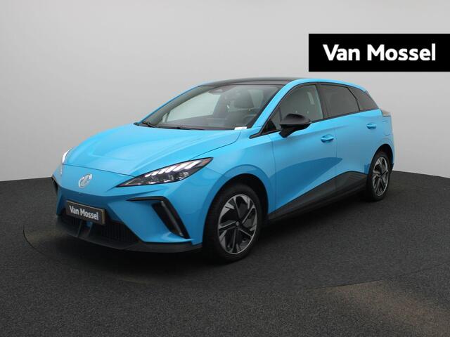 MG 4 MG4 64 kWh 204Pk Luxury | Navigatie | Apple & Android Carplay | 360 Camera | Parkeersensoren Voor & Achter | Adaptieve Cruise Control | Keyless Entry | Climate Control | Privacy Glass | Elektrisch Bedienbare Bestuurdersstoel |
