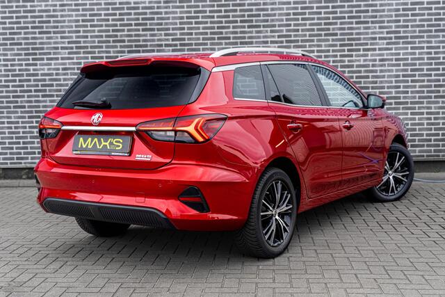 MG 5 MG5 Electric Standard Range Luxury 50 kWh | 360 Graden Camera | Parkeersensoren | Cruise Control Adaptief | LED Koplampen | Keyless Entry | Lichtmetalen Velgen 17 inch | Elektrisch Verstelbare Stoel | Navigatie | Apple Carplay | Android Auto