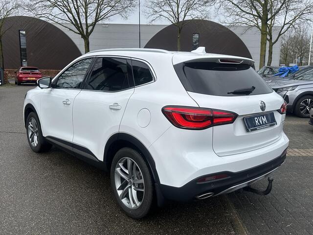 MG EHS 1.5 TGDI Luxury PHEV | MEGA COMPLEET! | TREKHAAK | COMPLETE HISTORIE AANWEZIG | FABRIEKSGARANTIE T/M 11-2030 | 52km WLTP ELECTR RIJBEREIK, TOTAAL RIJBEREIK TOT 1.000km!
