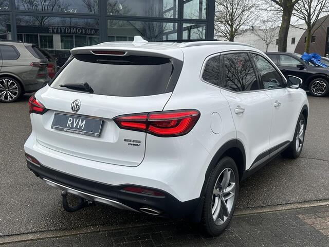 MG EHS 1.5 TGDI Luxury PHEV | MEGA COMPLEET! | TREKHAAK | COMPLETE HISTORIE AANWEZIG | FABRIEKSGARANTIE T/M 11-2030 | 52km WLTP ELECTR RIJBEREIK, TOTAAL RIJBEREIK TOT 1.000km!