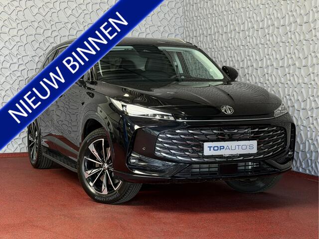 MG MG HS PHEV 1.5 TGDI LUXURY PHEV PLUG-IN HYBRIDE | LEER | 272PK NIEUWE AUTO | >1.000 KM TOTAAL BEREIK | 360° CAMERA | ELEKTRISCHE ACHTERKLEP | STOEL/STUUR. VERWARMING | FULL LED | ELEKTRISCHE S