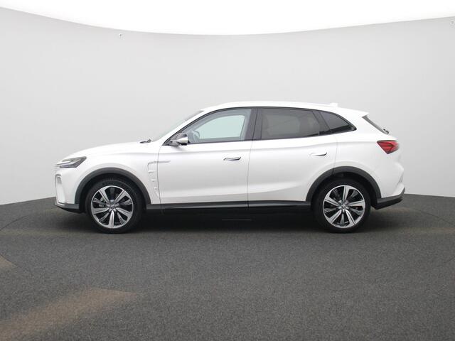 MG Marvel R Comfort 70 kWh | Climate Control / ECC | Open dak | Licht metalen velgen 19 inch | Cruise control | Navigatie | Lederen bekleding grijs | Stoelverwarming | LED koplampen | Park Distance Control voor en achter | Achteruitrijcamera | Dakrailing |