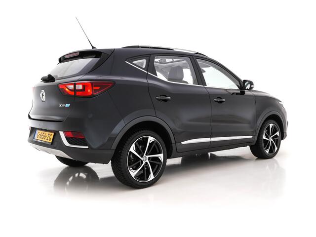 MG ZS EV Luxury 45 kWh (INCL-BTW) *PANO | FULL-LEATHER | CCS-FASTLOADER | KEYLESS | NAVI-FULLMAP | ADAPTIVE-CRUISE | CAMERA | HEATED-SEATS | CARPLAY | LANE-ASSIST | SPORT-SEATS | 17"ALU*