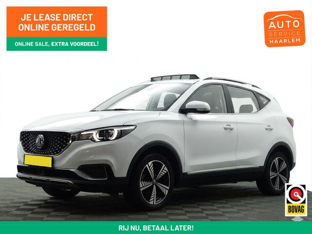 MG ZS MG EV Luxury 45 kWh Aut- SOH 94%, Dealer Onderhouden, Fabrieksgarantie, Panoramadak, Leder Interieur