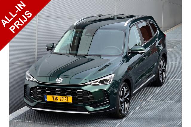 MG ZS Hybrid+ 1.5 LUXURY | FULL HYBRID | FULL OPTIONS | LEDER | DODEHOEKASSISTENT | 360 CAMERA | STOEL & STUUR VERWARMING | EERSTE EIGENAAR | FABRIEKSGARANTIE TOT 27-06-2032 | ALL IN RIJKLAARPRIJS