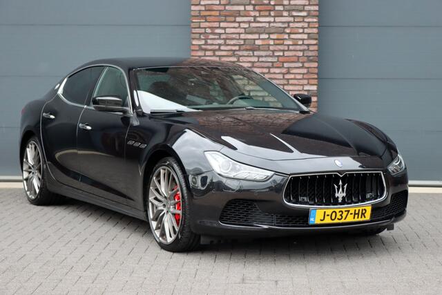 Maserati GHIBLI 3.0 S Q4 | Carbon | Bowers&Wilkins | Stoelventilatie | Memory | Variabel Onderstel | Apple Carplay/Android Auto | Leder | Camera | Keyless Entry | Elektrisch Zonnescherm |
