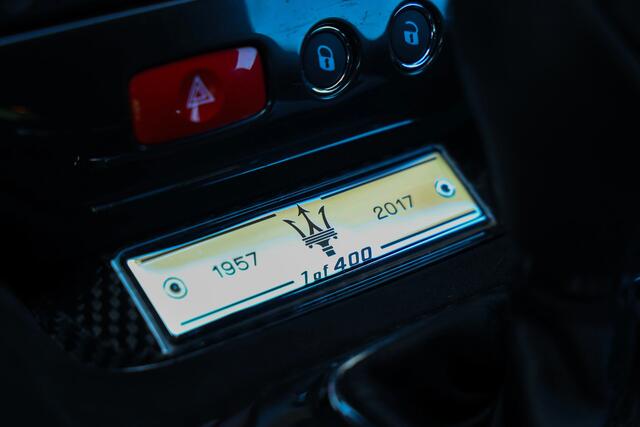 Maserati GRANTURISMO Sport Special Edition "Less than 18.000 kms - 1st Owner" "1957 - 2017 / One of 400" - Just to celebrate one of your best creations turning 60 - We love Maserati, It's in brand-new condition, Grigio Lava with Nero Poltrona Frau Leather, "Every owner of a 3500 GT from the 50s or 60s needs this "60th Anniversary Special Edition",Many enthusiasts are unaware of this edition - Is this a marketing strategy?,With the MC's attitude