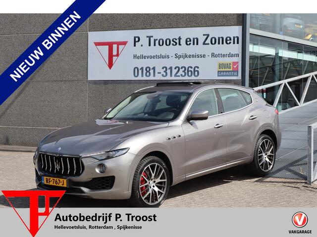 Maserati Levante 3.0 V6 S AWD Panoramadak! Nederlandse auto/Achteruitrijcamera/Harman kardon/Elektrisch verstelbare stoelen/Stoelverwarming/Stuurverwarming/Luchtvering met actieve hoogteregeling/DAB/Navigatie/Dodehoeksdetectie