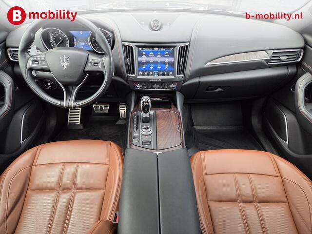 Maserati Levante 3.0 V6 SQ4 AWD GranLusso "Verde Ossido" Panoramadak NL auto! | Harman/Kardon | Soft Close | Achteruitrijcamera | Elek. Stoelen
