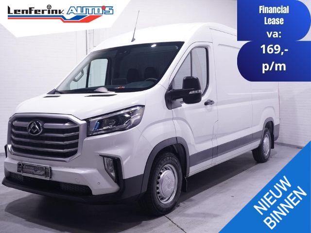 Maxus DELIVER 9 2.0 CiT 148 pk L3H2 Airco, Apple Carplay, Camera 270 Graden Deuren, Laadruimte Pakket, PDC V+A, 3-Zits
