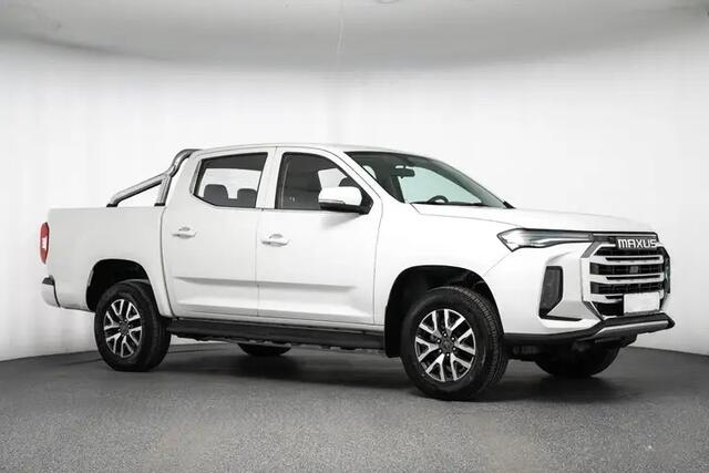 Maxus T90 -VERWACHT -EV 89 kWh WLTP stadscyclus bereik 471 km Dubbel Cabine Pick-up 5 Persoons