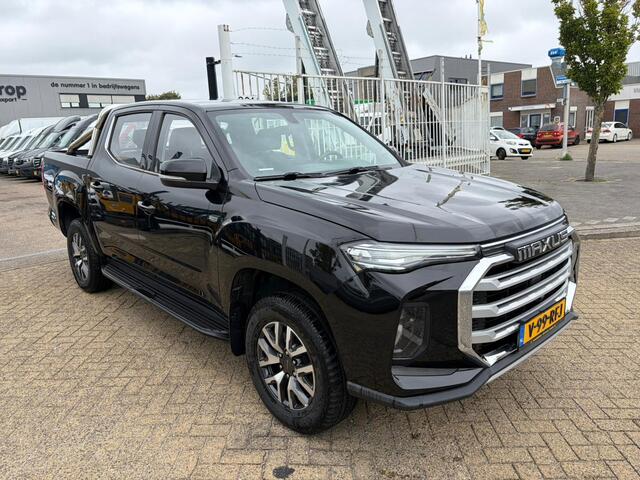 Maxus T90 EV dubcabMaxus Pick-up 89kWh WLTP 470KM Dubbelcabine Grijs Kenteken Automaat Airco CarPlay NIEUW