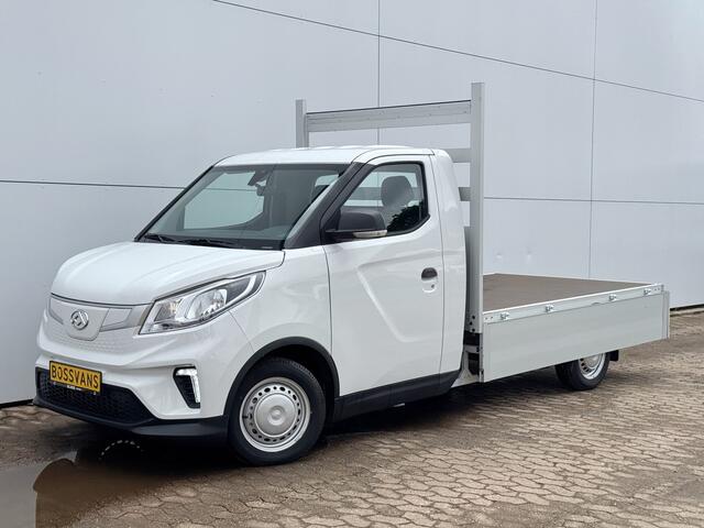 Maxus eDELIVER 3 50kWh 122PK 6 x Verfügbar Pritische Open Laadbak 327km WLTP 100% Elektrisch Airco Cruise Control Carplay Camera Pickup Open Box