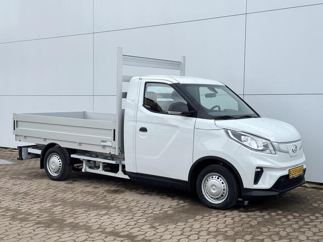Maxus eDELIVER 3 50kWh 122PK 6 x Verfügbar Pritische Open Laadbak 327km WLTP 100% Elektrisch Airco Cruise Control Carplay Camera Pickup Open Box