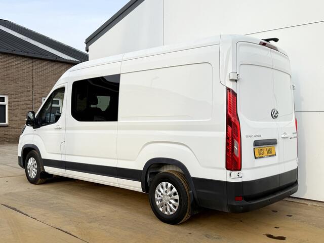 Maxus eDELIVER 9 89 kWh NIEUW! Dubbele Cabine 7-Persoons 334km WLTP L3H2 204PK LED Snelladen Airco Adaptieve Cruise Carplay Camera DOKA
