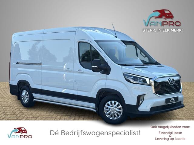 Maxus eDELIVER 9 eDeliver L3H3 89kw HOGE ACTIERADIUS 204PK / Trekhaak / ACC / Keyless / Lane / Carplay / Navi / Camera / PDC / LED / Sidebars