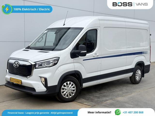Maxus eDELIVER 9 72kWh 204PK Elektrisch 72kWh 280km WLTP L3H2 ACC Stoelverwarming Snelladen LED Carplay Parkeersensoren v+a Airco BPM Vrij