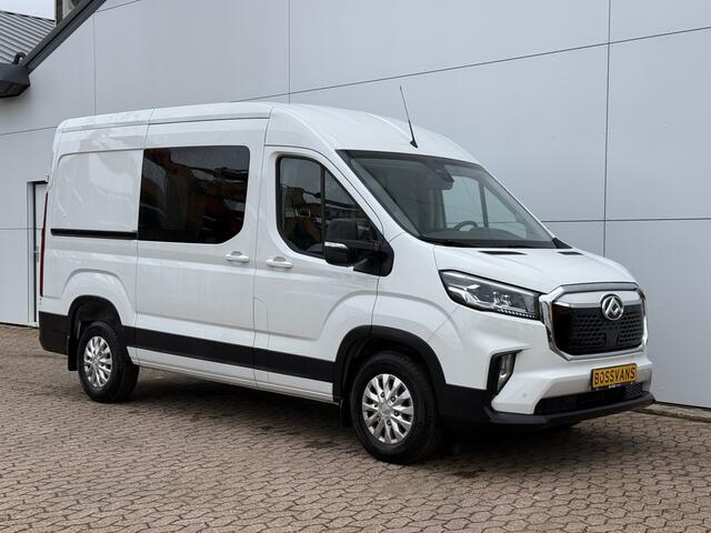 Maxus eDELIVER 9 77kWh 204PK Nieuw model! L2H2 Glaspack/Camper 300km WLTP Snelladen LED Carplay Cruise control Camera Airco Parkeersensoren v+a