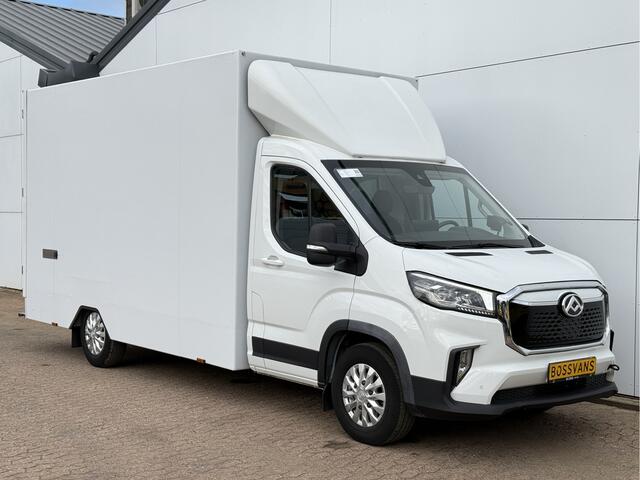 Maxus eDELIVER 9 65 kWh Elektrisch L4 172km WLTP Bakwagen LED Airco Adaptieve Cruise Camera Carplay Parkeersensoren Foodtruck Meubelbak Paardenwagen