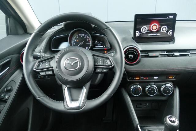 Mazda 2 1.5 e-SkyActiv-G 90 Homura Aka | 360 Camera | Adapt Cruise | Apple/Android | Clima | PDC | RIJKLAARPRIJS!!