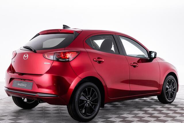 Mazda 2 1.5 e-SkyActiv-G 90 Homura | APPLE CARPLAY | CRUISE CONTROL | 16 INCH LM | AUTOMATISCHE AIRCO | ACHTERUITRIJCAMERA | * 6 JAAR FABRIEKSGARANTIE |