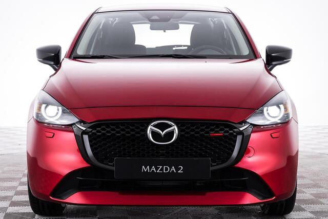 Mazda 2 1.5 e-SkyActiv-G 90 Homura | APPLE CARPLAY | CRUISE CONTROL | 16 INCH LM | AUTOMATISCHE AIRCO | ACHTERUITRIJCAMERA | * 6 JAAR FABRIEKSGARANTIE |