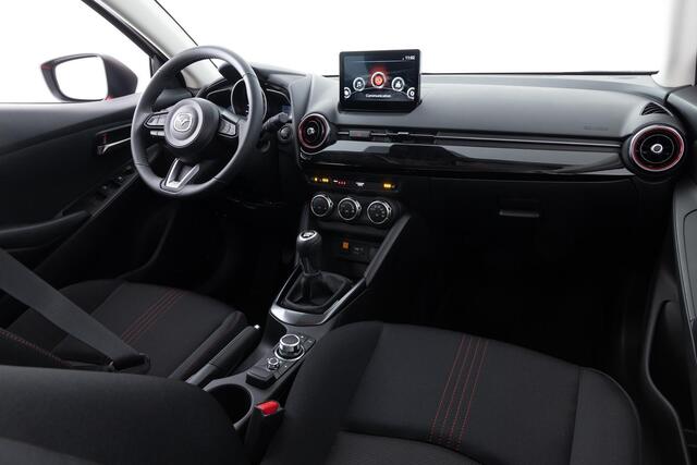 Mazda 2 1.5 e-SkyActiv-G 90 Homura | APPLE CARPLAY | CRUISE CONTROL | 16 INCH LM | AUTOMATISCHE AIRCO | ACHTERUITRIJCAMERA | * 6 JAAR FABRIEKSGARANTIE |