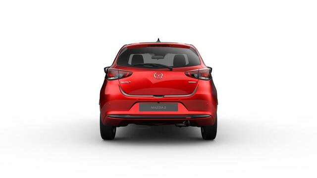 Mazda 2 e-Skyactiv G 90 6MT Homura | 16-inch lichtmetalen velgen, Black | 8-inch LCD touchscreen kleurenscherm | Achteruitrijcamera